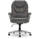 preview thumbnail 25 of 56, Serta Amplify Executive Office Chair with Padded Arms, Faux Leather and Mesh