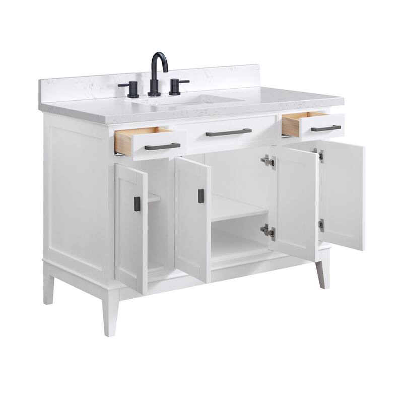 Avanity MADISON-VS49-E Madison 48" Free Standing Single Basin Vanity
