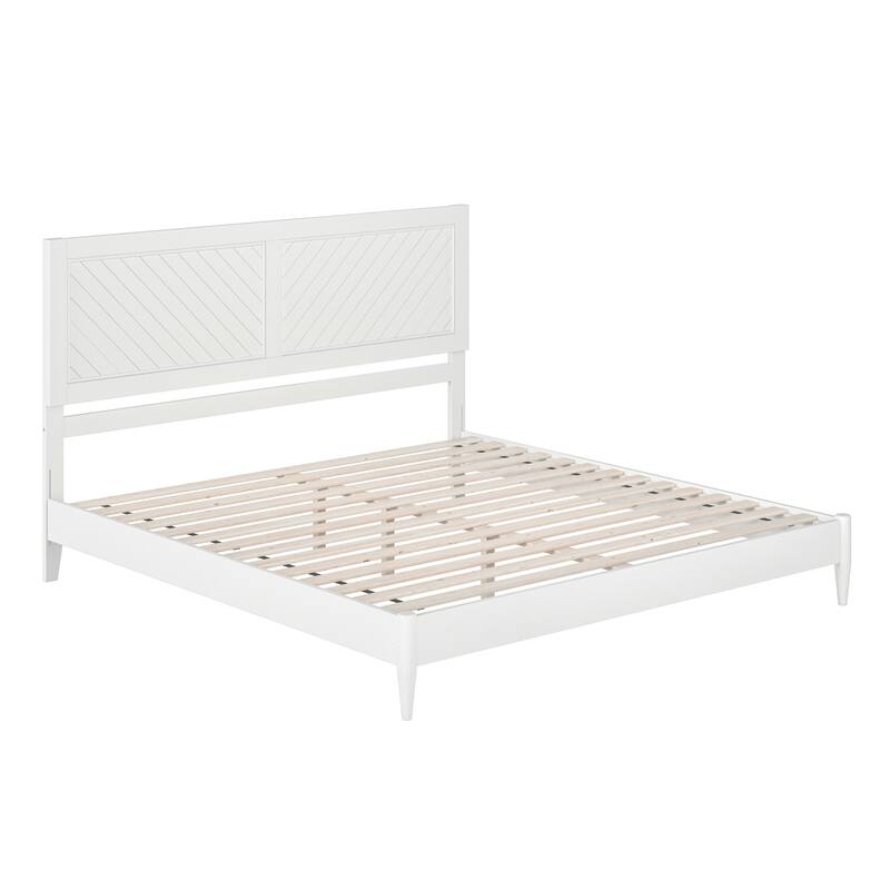 Berkshire Solid Wood Low Profile Platform Bed