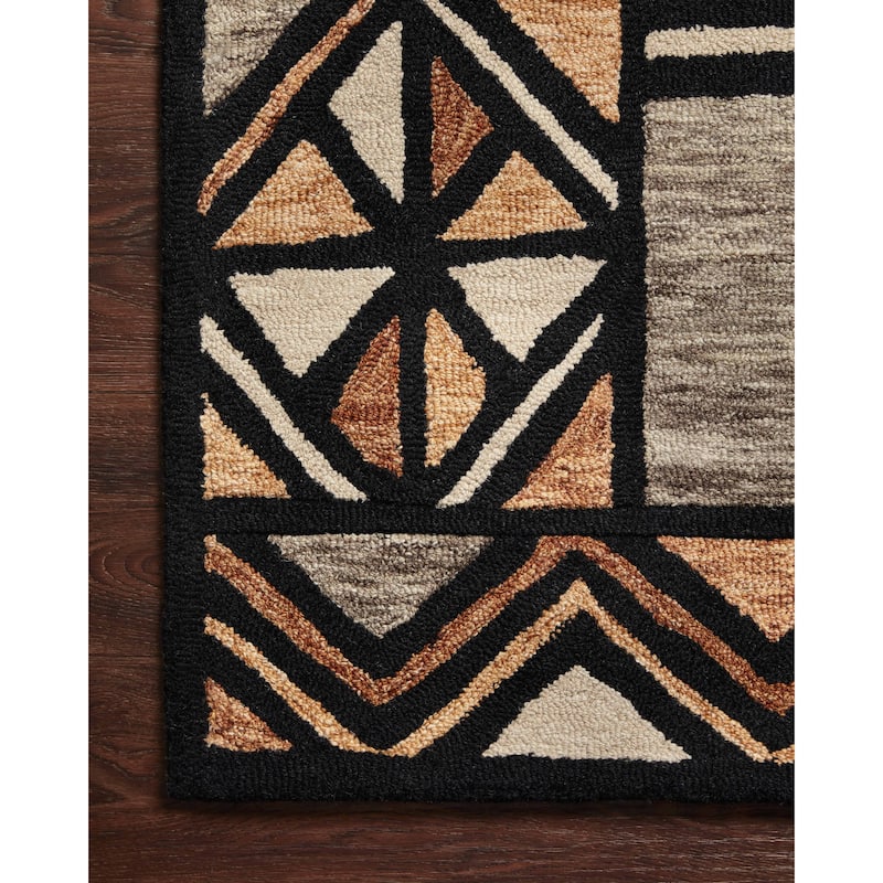 Alexander Home La'akea Hand-Tufted Modern Tribal Area Rug