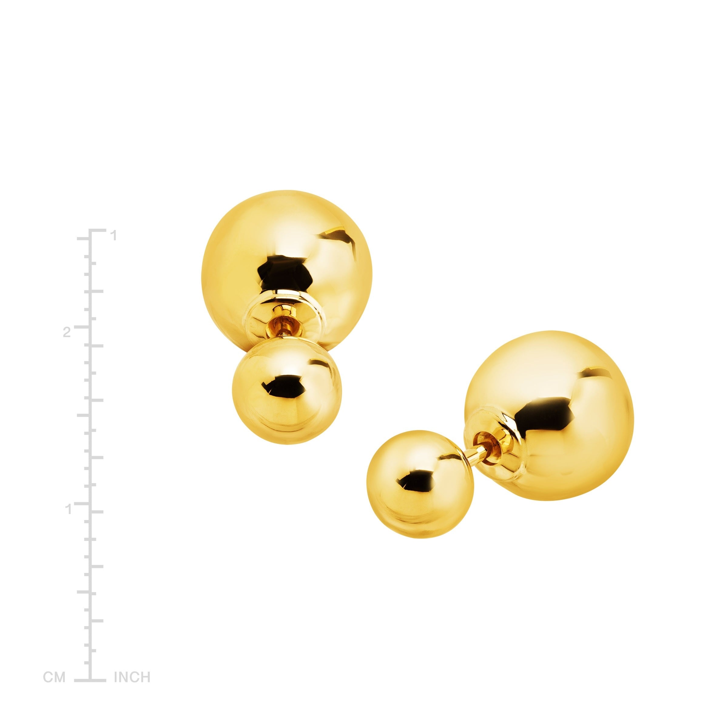 Shop Eternity Gold Polished Double Ball 