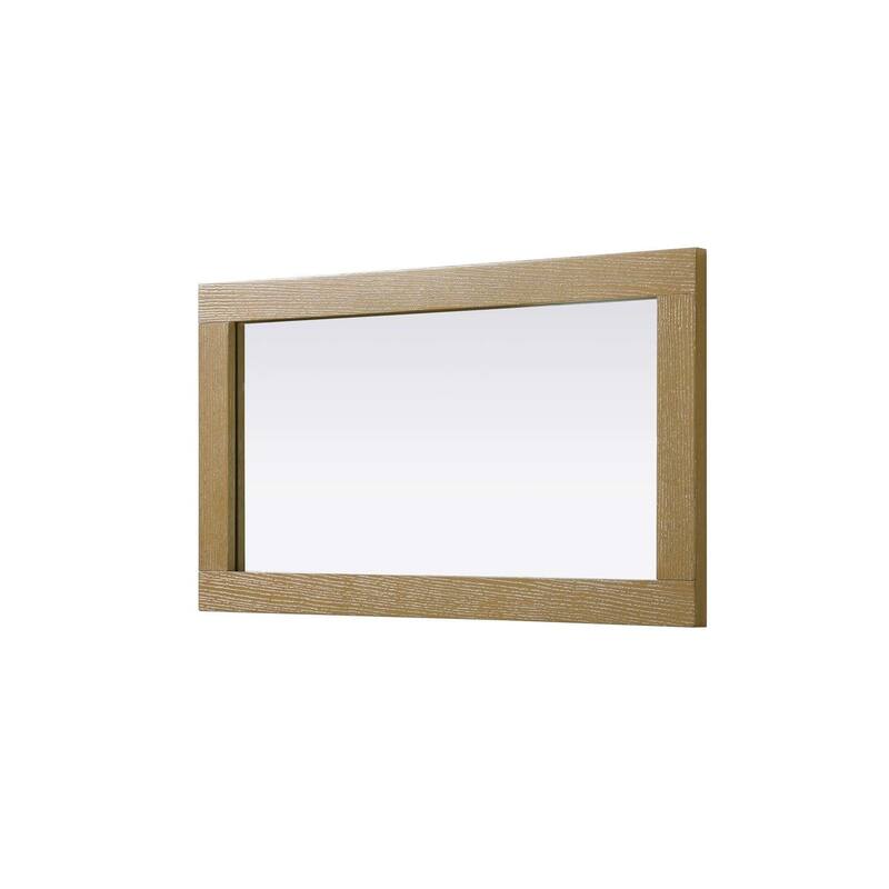 Solene Wooden Rectangle Mirror