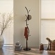 preview thumbnail 7 of 18, Roundhill Furniture Arles Metal Standing Coat Rack