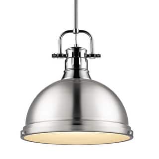 Duncan 1-light Hanging Dome Pendant with Rod