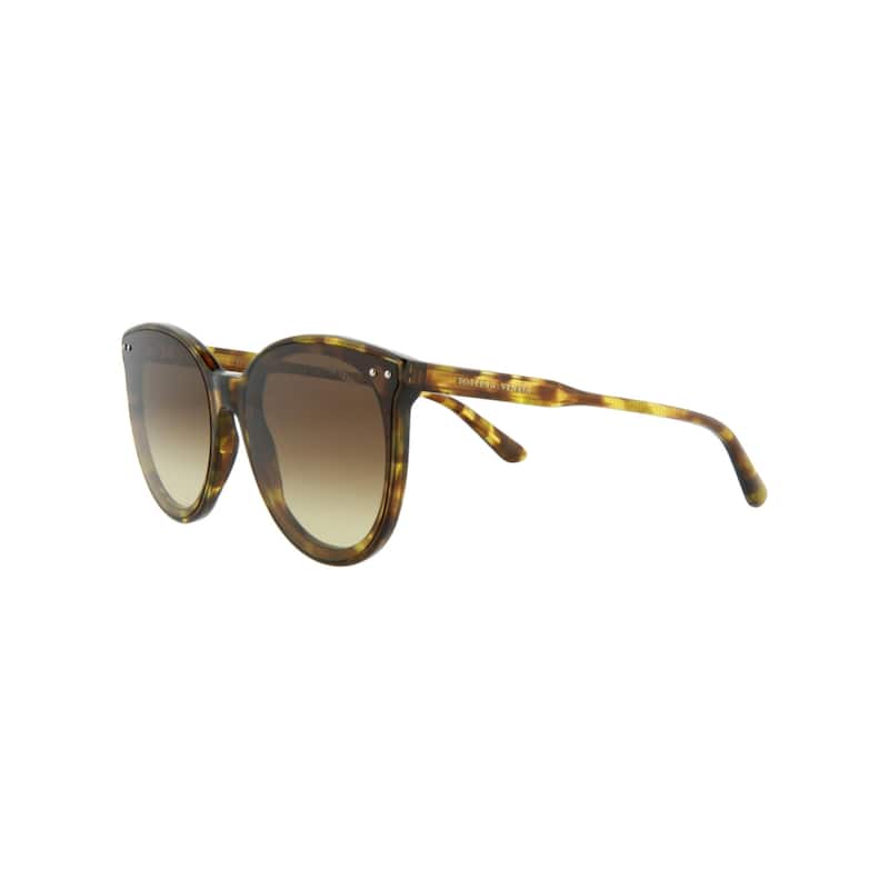 Bottega Veneta Round/Oval-Frame Acetate Sunglasses