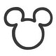 preview thumbnail 3 of 2, Disney Mickey Mouse Super Soft Milestone Baby Blanket