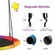 preview thumbnail 3 of 5, Costway 40'' Flying Saucer Tree Swing 900D Round Swing w/ Multi-ply - See Details