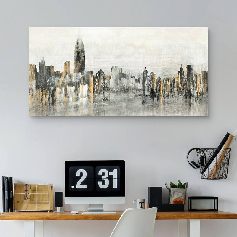 Bright City Lights by Susan Jill Canvas Art Print