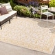 preview thumbnail 16 of 26, JONATHAN Y Filigree Textured Weave Indoor/Outdoor Area Rug