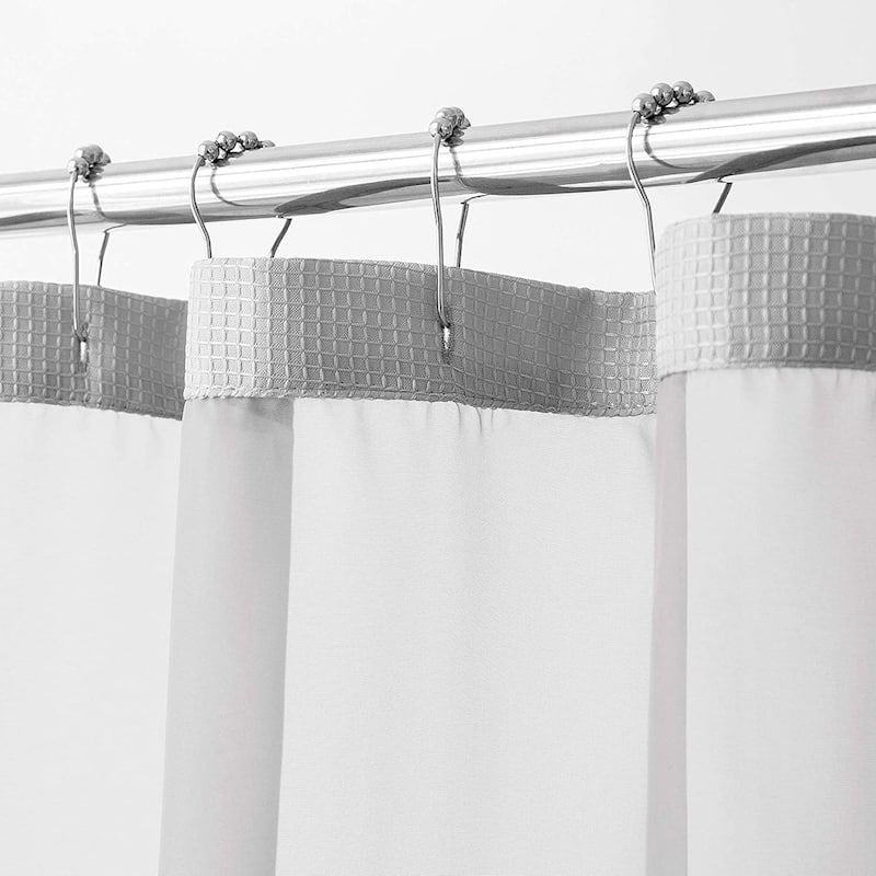 Porch & Den Roycroft Hotel Shower Curtain with Detachable Liner