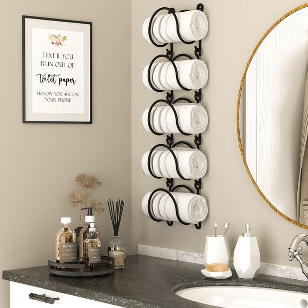 Towel decor bathroom online