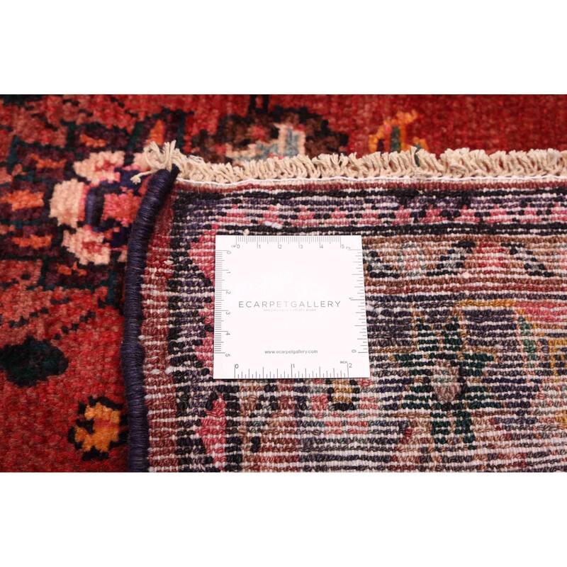 ECARPETGALLERY Hand-knotted Anadol Red Wool Rug - 3'6 x 13'0