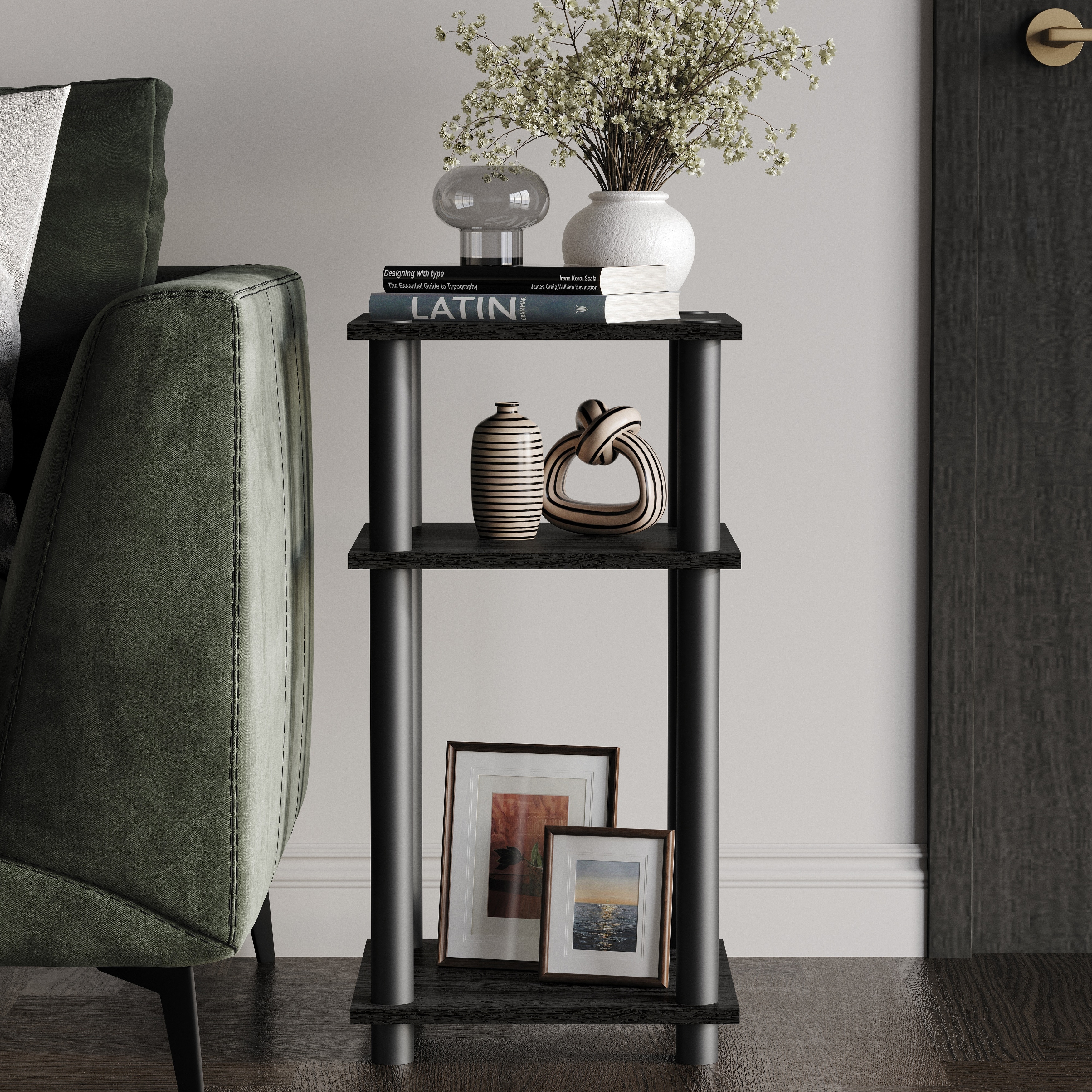 CraftPorch Simple 3-Tier End Table