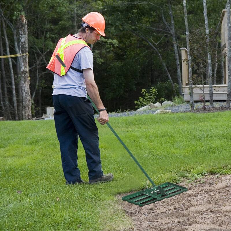 Costway Lawn Leveling Rake 30" x 10" Heavy Duty Level Lawn Tool for - See Details