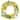 20 in. Floral Daisy Wreath