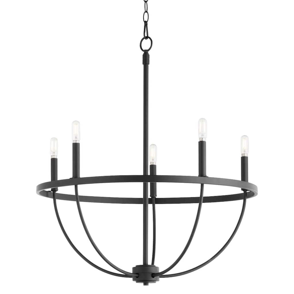 Quorum International 6374-5 Tribute 5 Light 28" Wide Ring Chandelier