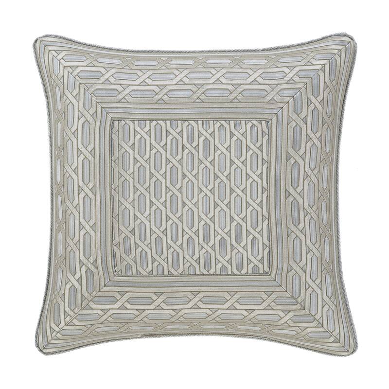 J. Queen New York Metropolitan Cloud 20" Square Decorative Throw Pillow