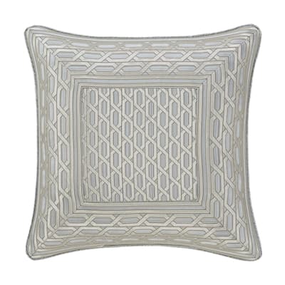 J. Queen New York Metropolitan Cloud 20" Square Decorative Throw Pillow