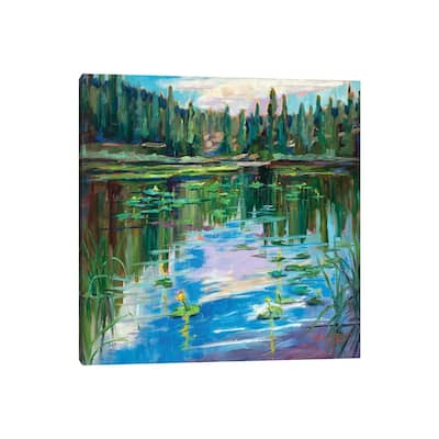 iCanvas "Nymph Lake" by Marie Massey Canvas Print