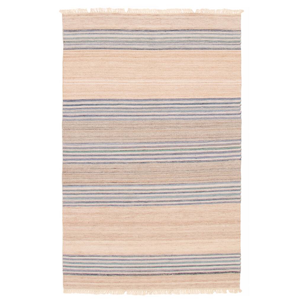 Boho Beige Kilim 4'11" x 8'1" - 4'11 x 8'1