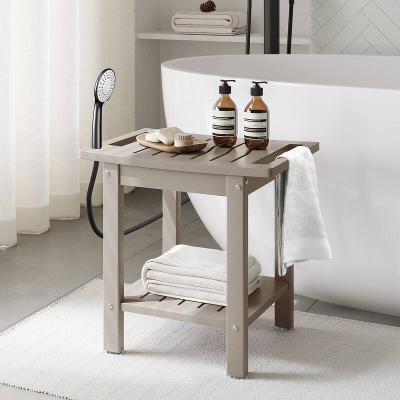 Anapolis Poly Shower Bench