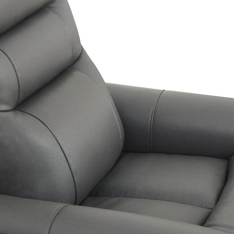 DENOSEN Faux Leather Manual Recliner Chair