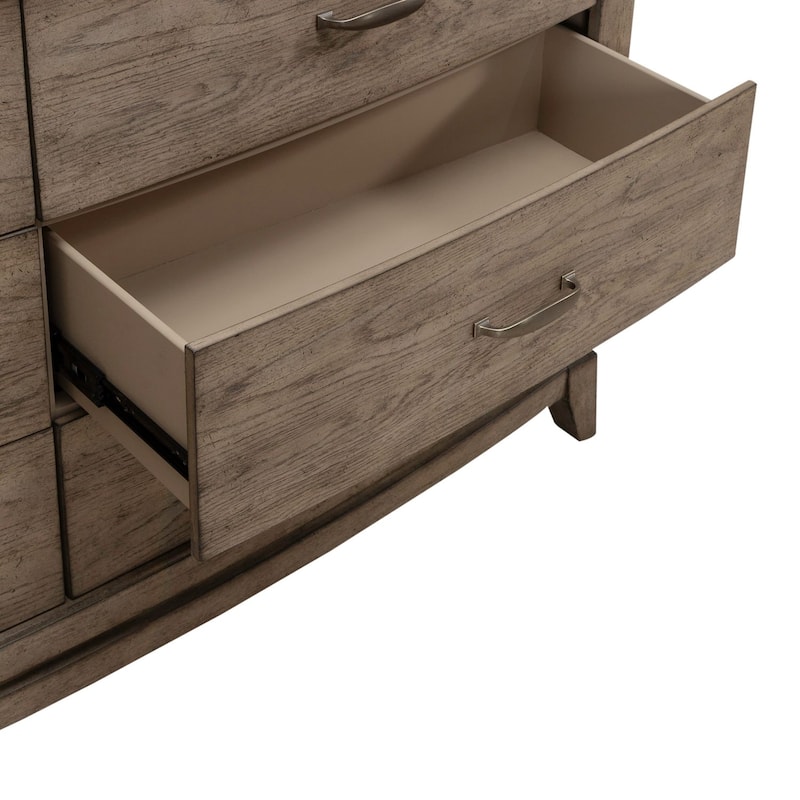 Avalon Burnished Beige Oak Bedroom Dresser