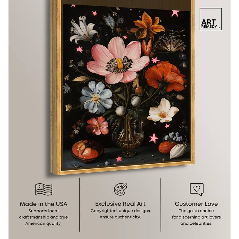 TANY's Floral Universe II Canvas by Art Remedy