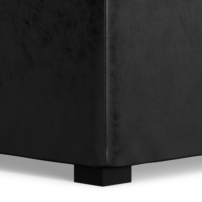 WYNDENHALL Franklin Wide Contemporary Table Ottoman