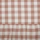 preview thumbnail 3 of 1, Annie Buffalo Portabella Check Ruffled Shower Curtain 72x72