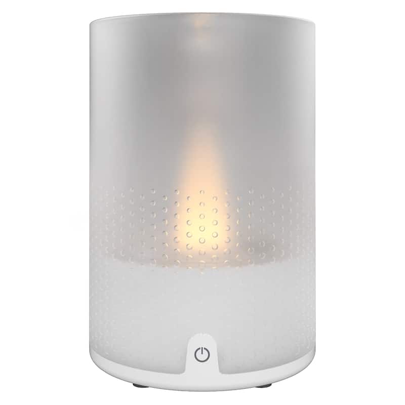 Votiv 4 Ultrasonic Humidifier with Flameless Candlelight, Touch Controls, Cool Mist