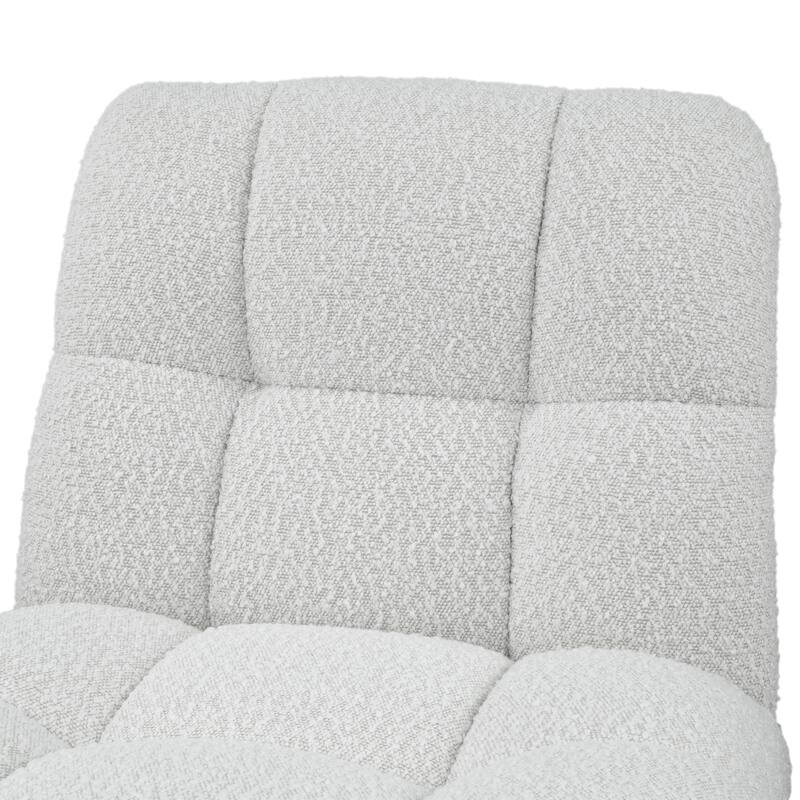 Art Leon Fabric Swivel Accent Chair with Ottoman