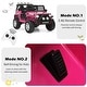 preview thumbnail 30 of 30, 12V Kids Remote Control Electric Ride On Truck Car with Lights and Music - 45" x 28.5" x 28.7" (L x W x H)