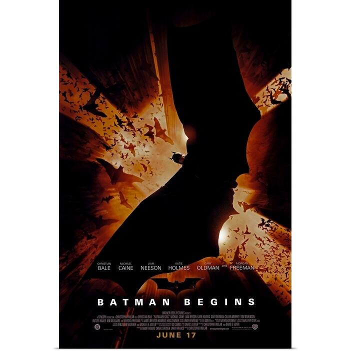 "Batman Begins (2005)" Poster Print