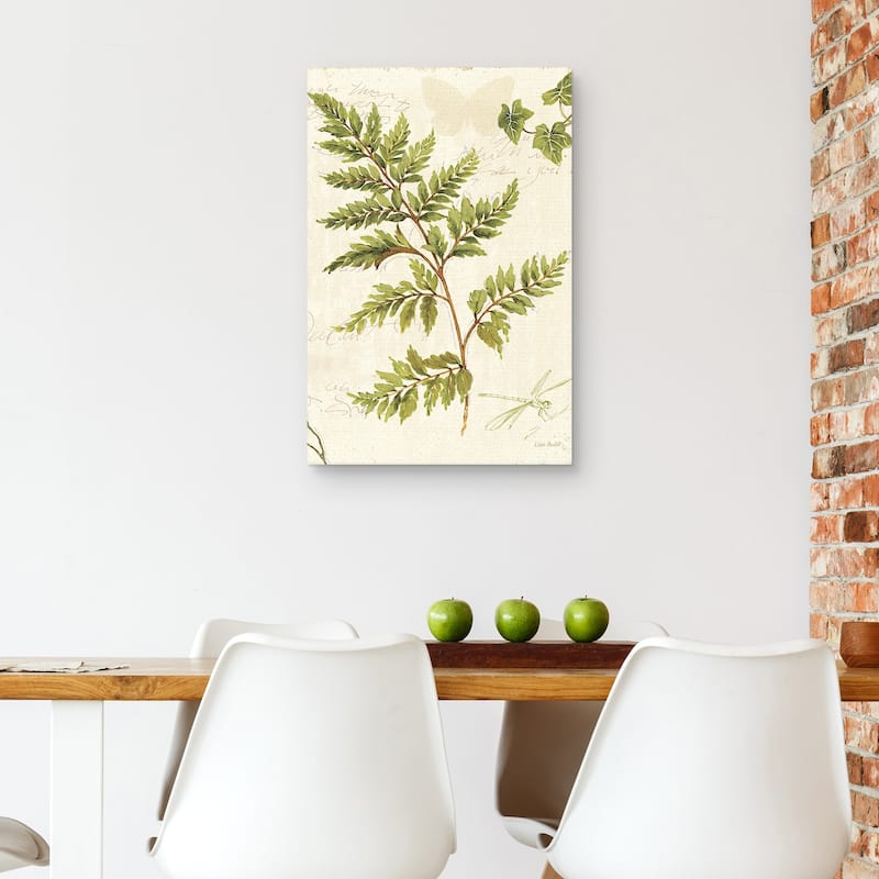 Ivies and Ferns I by Lisa Audit Canvas Art Print