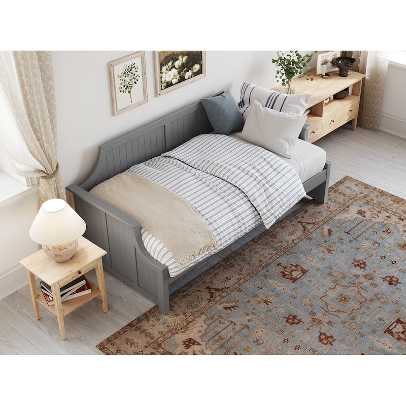 Cambridge Twin Wood Daybed - Grey