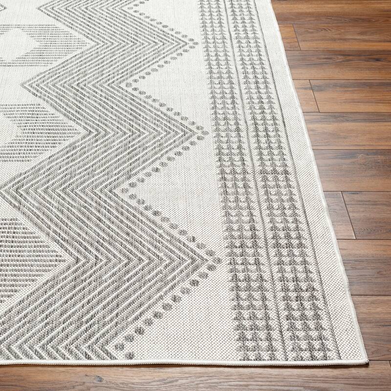 Artistic Weavers Long Beach Outdoor Safe Boho Stripe Area Rug
