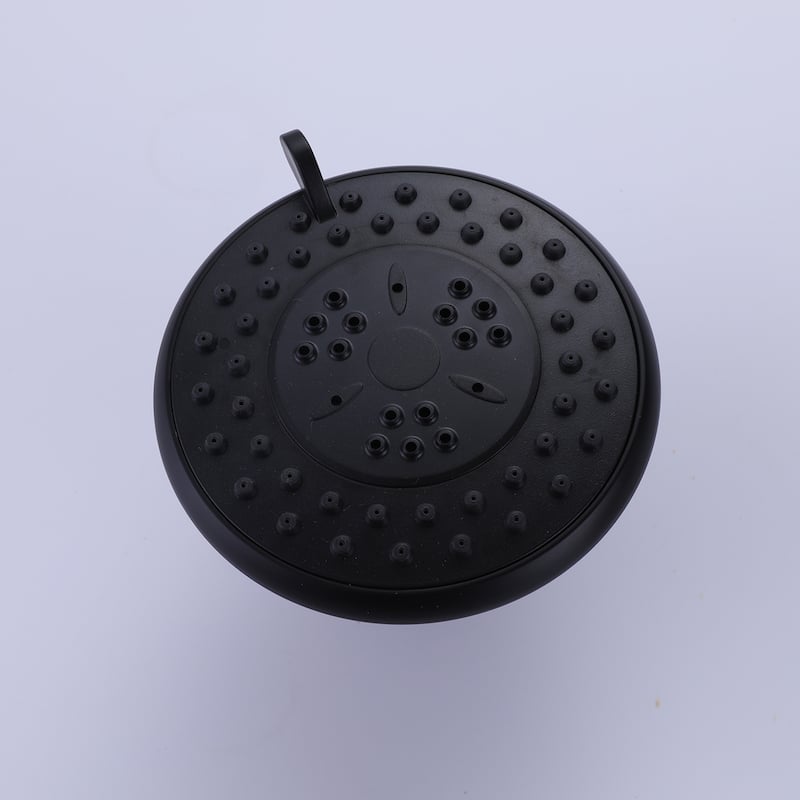 Modern 3-Way High-pressure Shower Head Set with Handle in Black