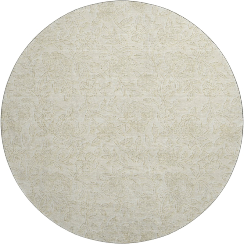 Premium Washable Super Soft Muted Floral Mayfield Rug