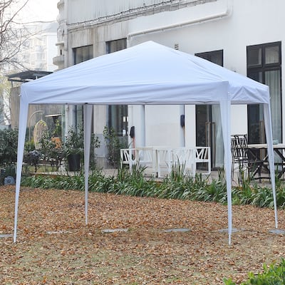 Ainfox 10 x 10 ft Pop-Up Canopy Tent Gazebo for Party Garden
