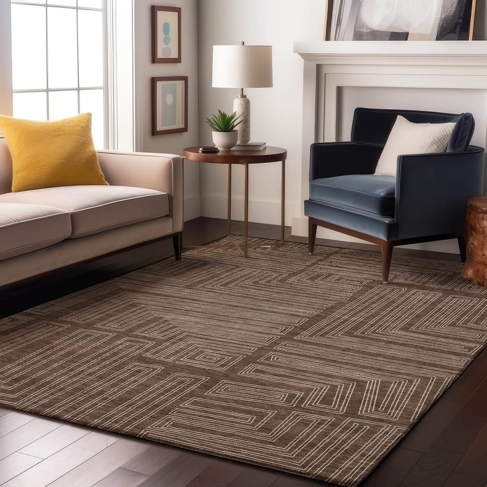 Premium Washable Super Soft Mid Century Modern Mayfield Rug