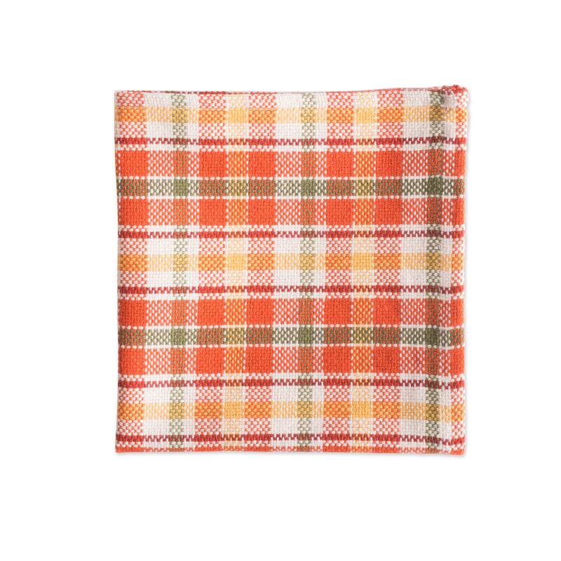 DII Pea Patch Check Heavyweight Dishcloth (Set of 4)