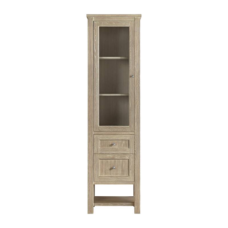 James Martin Vanities 330-LC Breckenridge 86-7/16" Ash, Plywood,