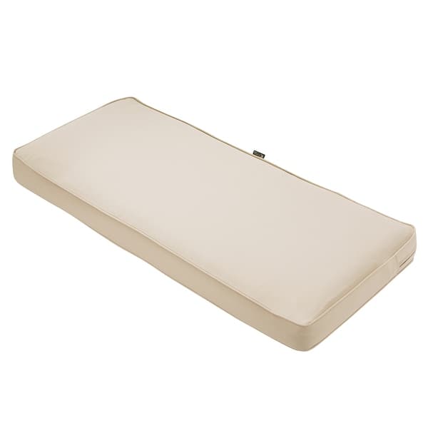 slide 1 of 20, Montlake FadeSafe Patio Bench/Settee Cushion-3" Thick 54"Wx18"Dx3"T