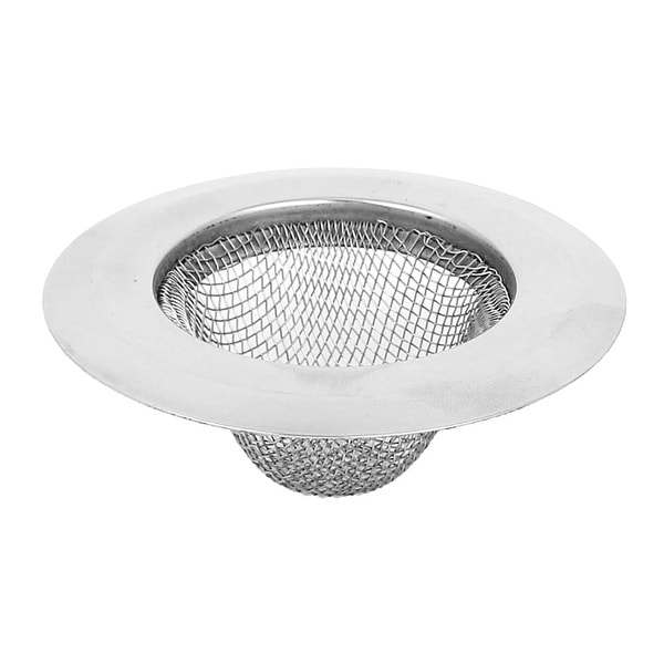 Stainless Steel Home Kitchen Bath Water Sink Drainer Basin Strainer Silver