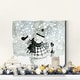 preview thumbnail 5 of 8, Christmas Is Love-Premium Gallery Wrapped Canvas - Ready to Hang - Multi-Color