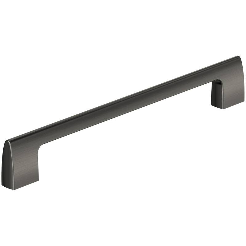 Amerock BP55489 Riva 8-13/16" Center to Center Handle Cabinet Pull - Graphite