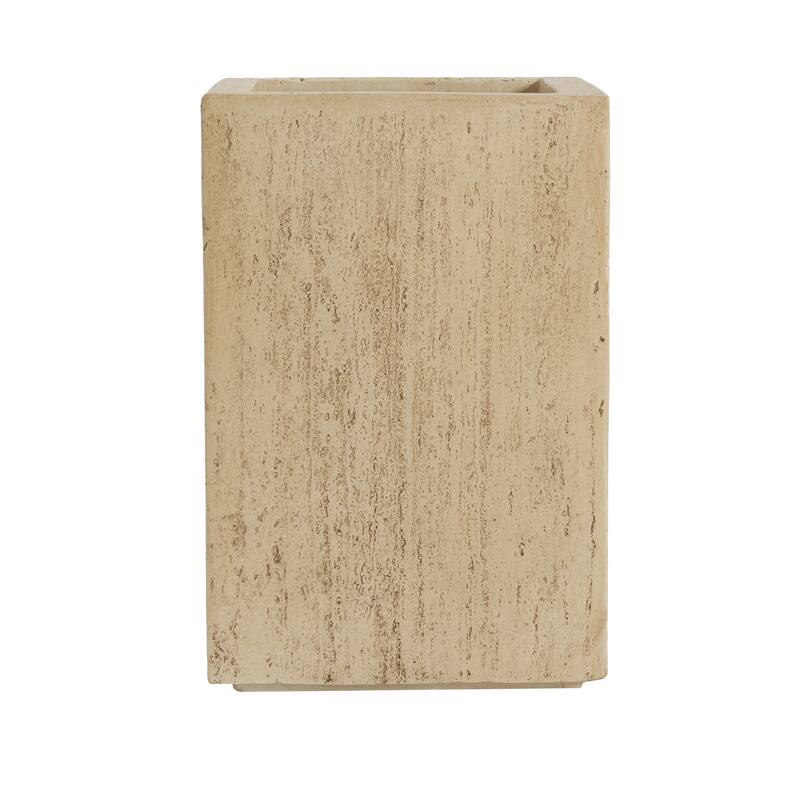 Handcrafted Outdoor Garden Planter Box with Drainage and Rubber Plug