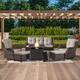 Option Brown Wicker / Beige Cusion