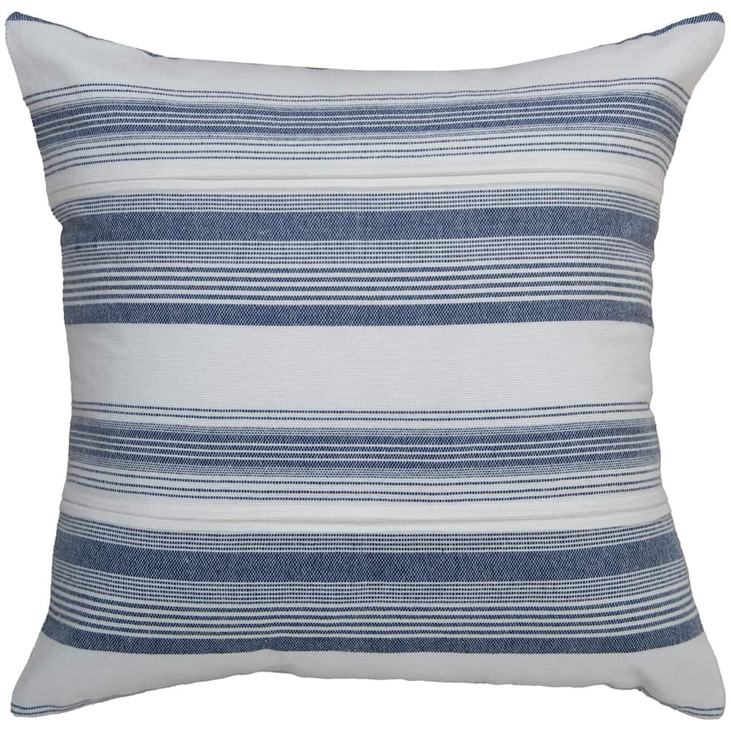 Rizzy Home Decorative Woven Stripe Throw Pillow
